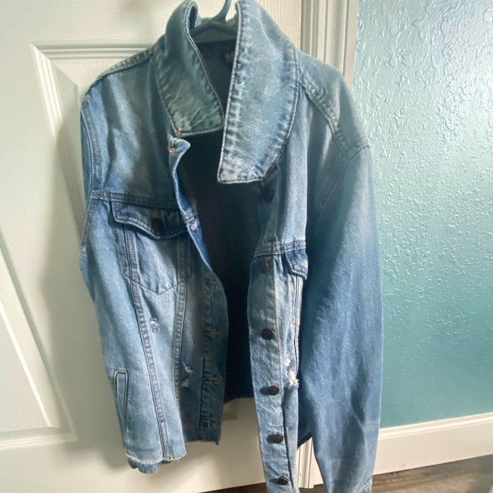 Buffalo David Button Denim Jacket